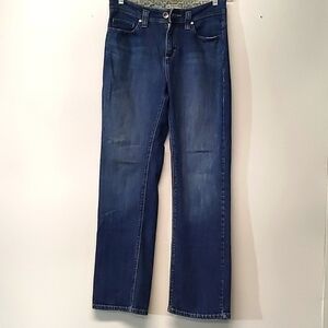 Lee Size: 31 women's high rise straight legs Blue jeans